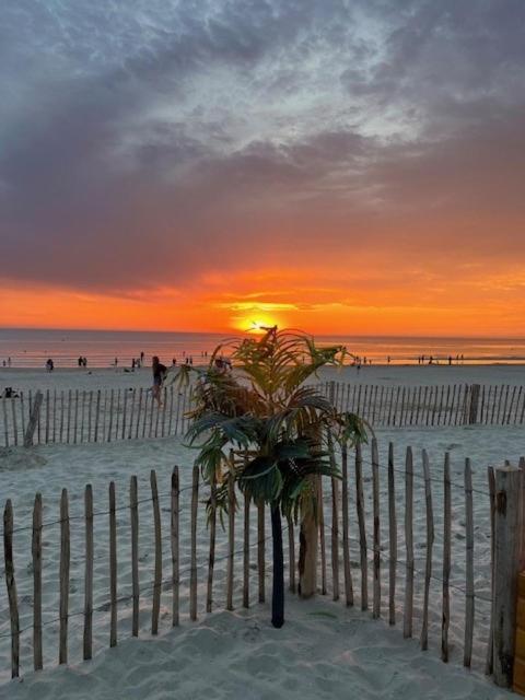 Les Obiones, Vue Laterale Mer, Fort Mahon Plage, Magnifique Studio Cabine 4P, Avec Balcon , Parking Prive Gratuit, Wifi, Classe 2 Etoiles, Exposition Plein Sud En Baie De Somme ภายนอก รูปภาพ